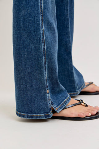 Judy Blue Mid Rise Bootcut with Slit