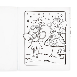 Princesses and Fairies Coloring Book