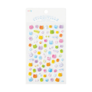 Stickiville Colorful Cats Stickers