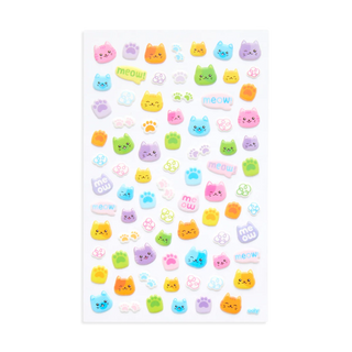Stickiville Colorful Cats Stickers