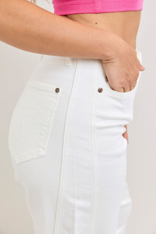 Judy Blue High Waist Rigid Magic Panel Barrel