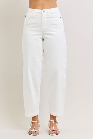 Judy Blue High Waist Rigid Magic Panel Barrel