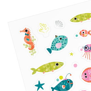 Stickiville Ocean Buddies Stickers - Vinyl