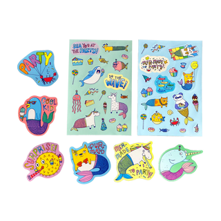 Stickiville Mer-Made to Party Scented Stickers