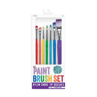 Lil' Paint Brush Set - Set of 7