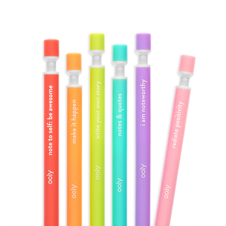 Noted! Graphite Mechanical Pencils - Set of 6