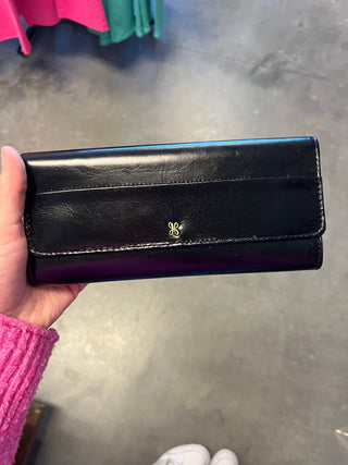 Hobo Jill Trifold Wallet - Black