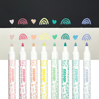 Vivid Pop! Water Based Paint Markers - Pastel - Set of 8