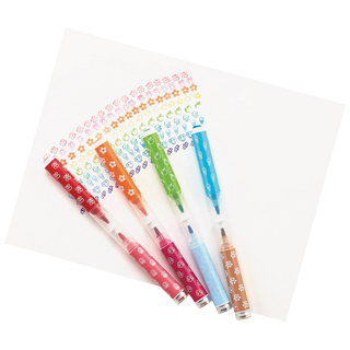 Stampables Double-Ended Stamp & Brush Markers - Set of 18