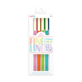 Fine Line Colored Gel Pens