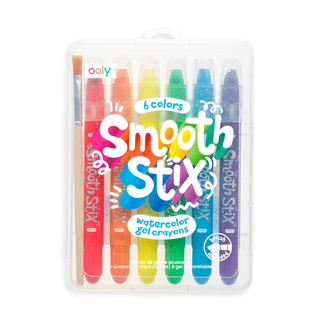 Smooth Stix Watercolor Gel Crayons - Set of 6