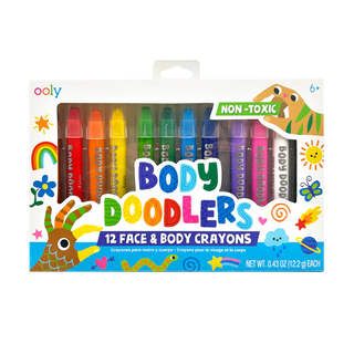 Body Doodlers - Face & Body Crayons - Set of 12