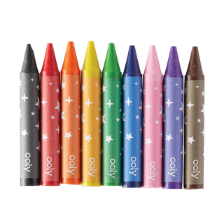Carry Along! Coloring Book and Crayon Set - Dinoland - Set of 9 Crayons