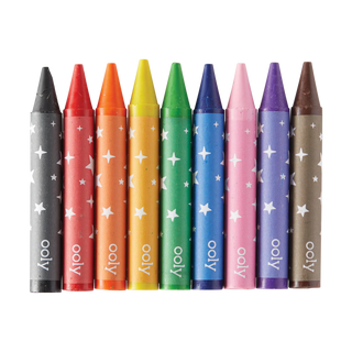 Carry Along! Coloring Book and Crayon Set - Sea Life - Set of 9 Crayons