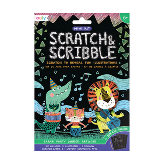 Scratch and Scribble Mini Scratch Art Kit