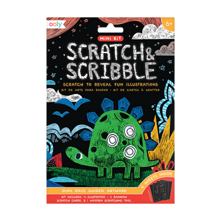 Scratch and Scribble Mini Scratch Art Kit