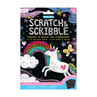 Scratch and Scribble Mini Scratch Art Kit