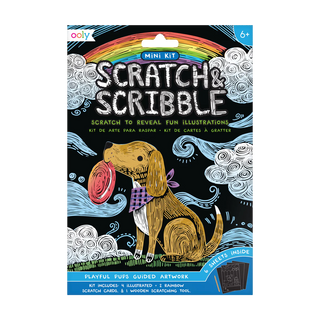 Scratch and Scribble Mini Scratch Art Kit