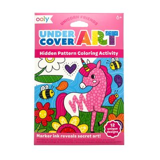 Undercover Art Hidden Pattern Coloring Activity Art Cards