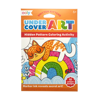 Undercover Art Hidden Pattern Coloring Activity Art Cards