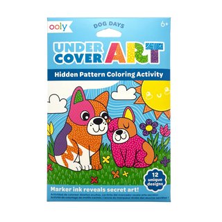 Undercover Art Hidden Pattern Coloring Activity Art Cards