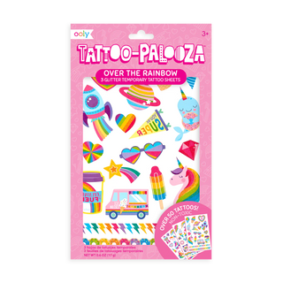 Tattoo-Palooza Temporary Tattoos 3 Sheets