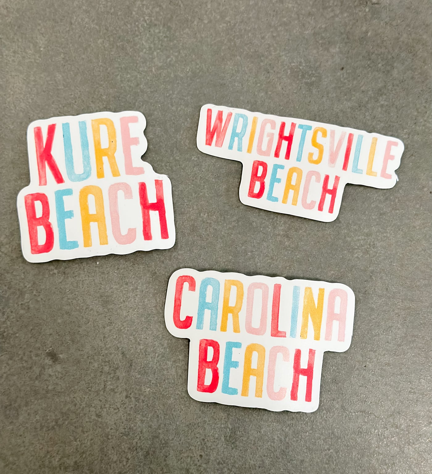 Custom Beach Watercolor Magnet
