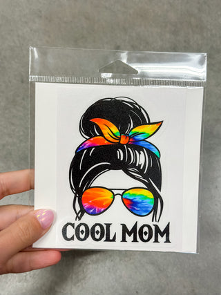 Cool Mom - Tye Dye Sticker