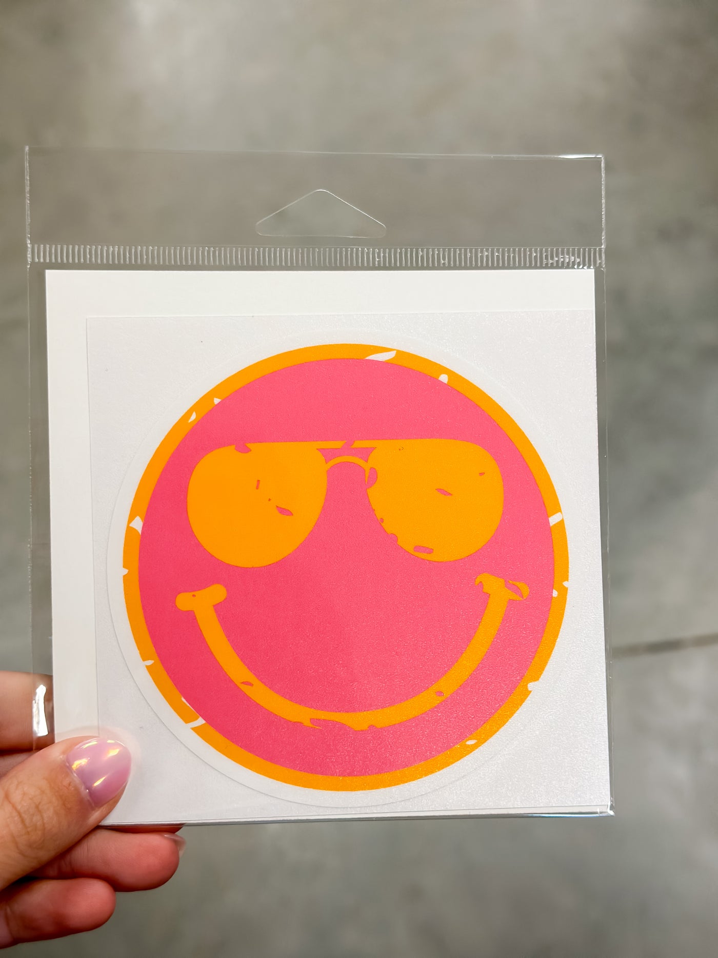 Smiley with Glasses - Sticker