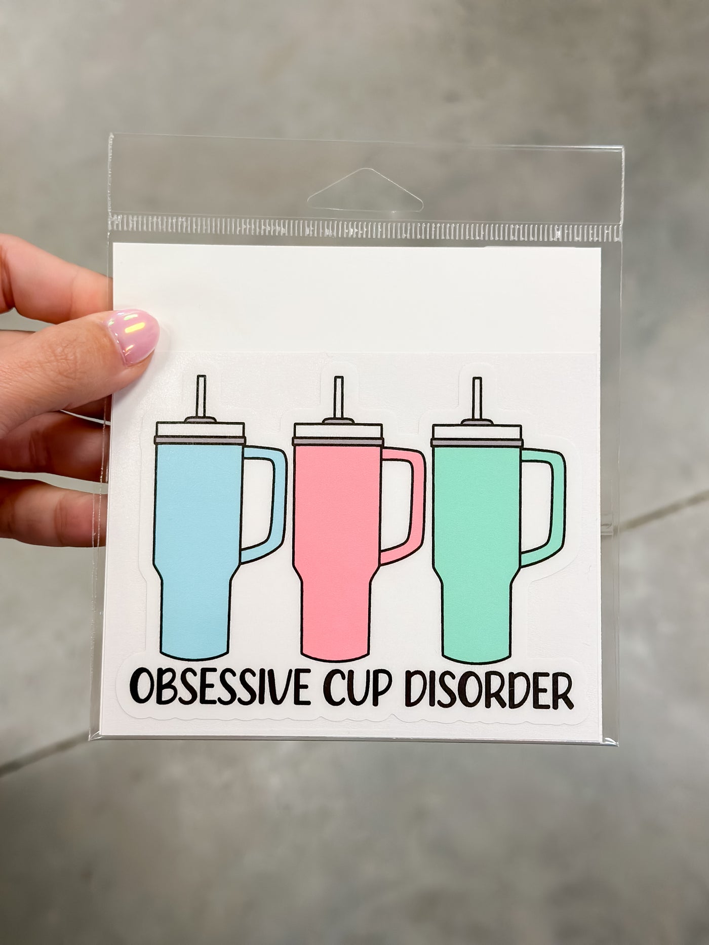 Obsessive Cup Disorder