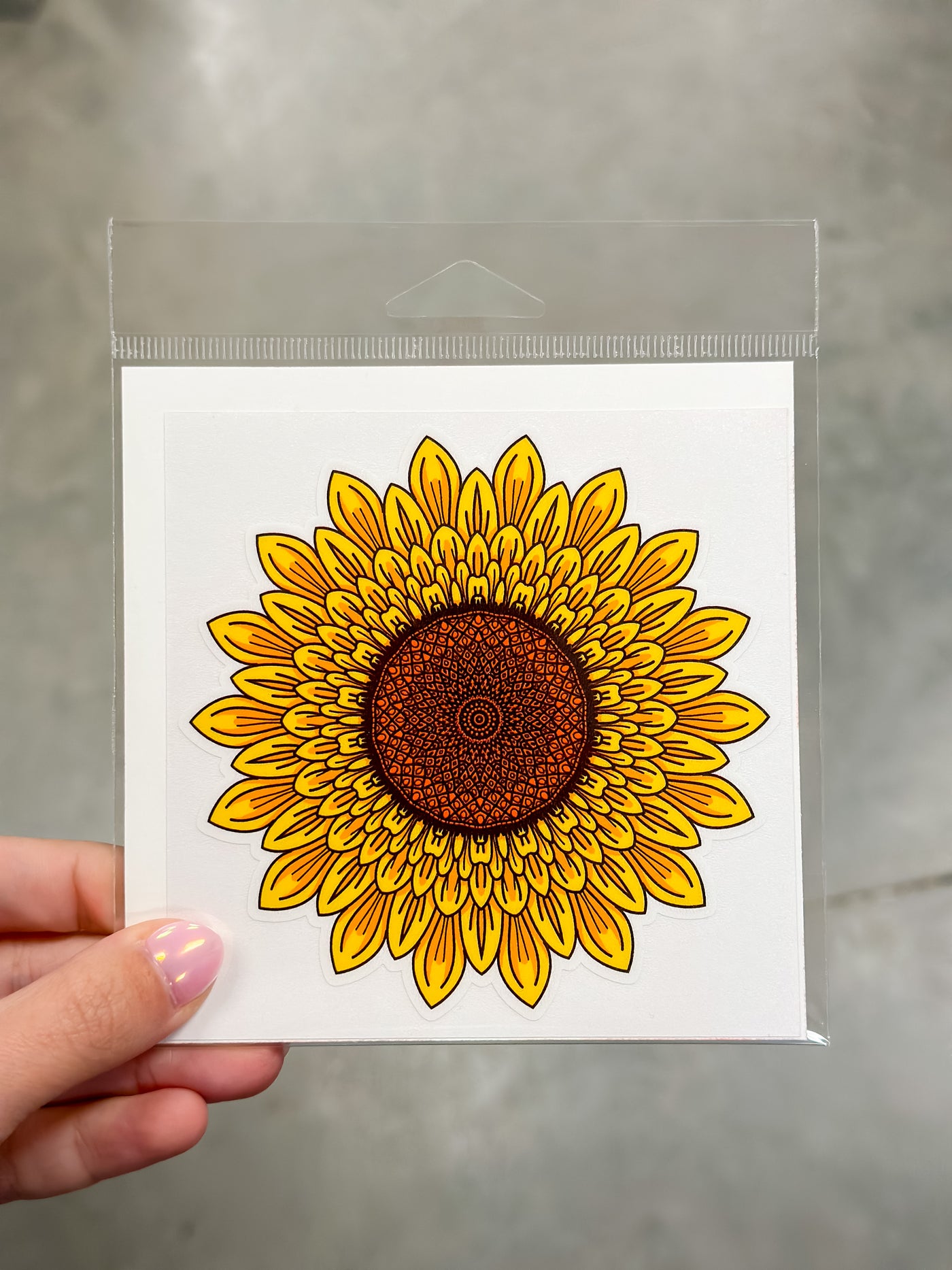 Sunflower Sticker