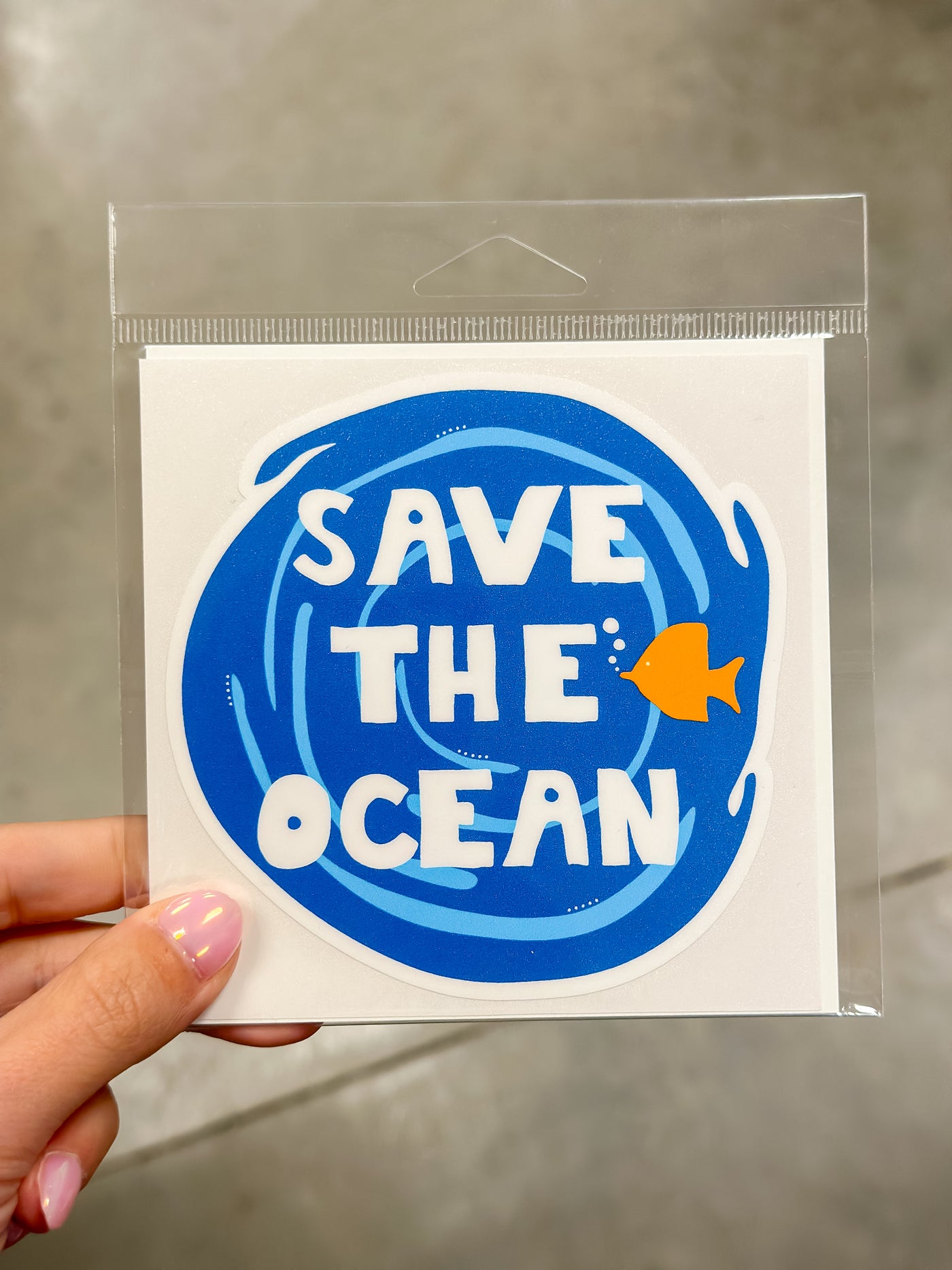 Save the Ocean Sticker