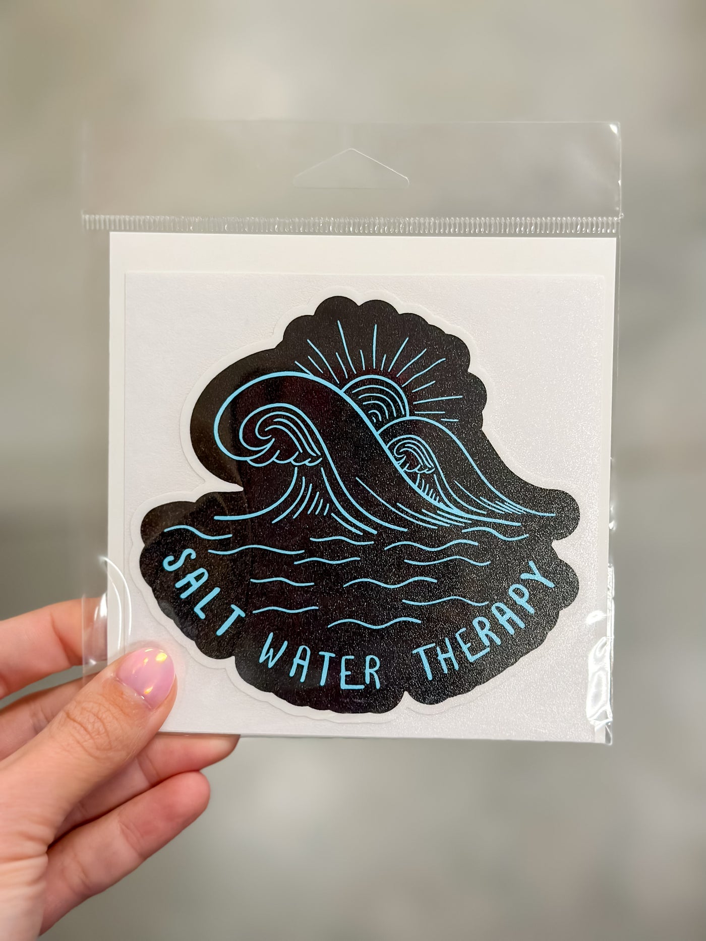 Salt Water Therapy Sticker