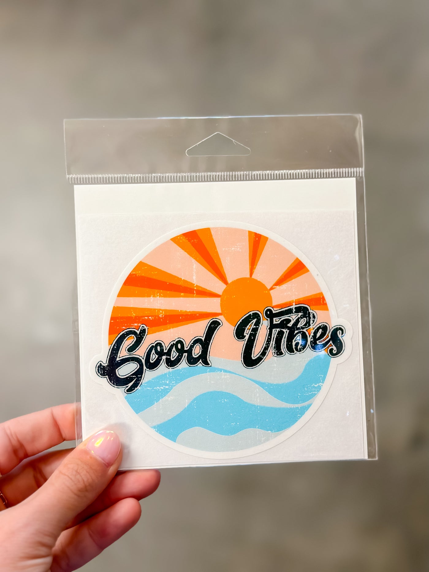 Good Vibes - Wave Sticker