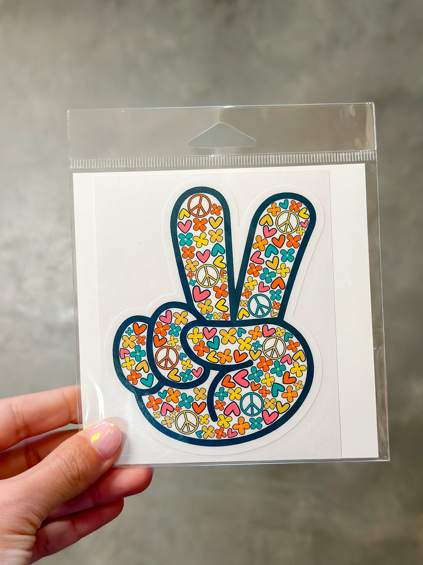 Peace - Hand Sticker