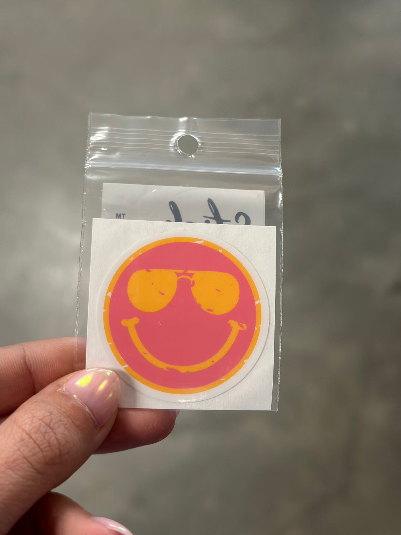 Smiley with Sunglasses Sticker