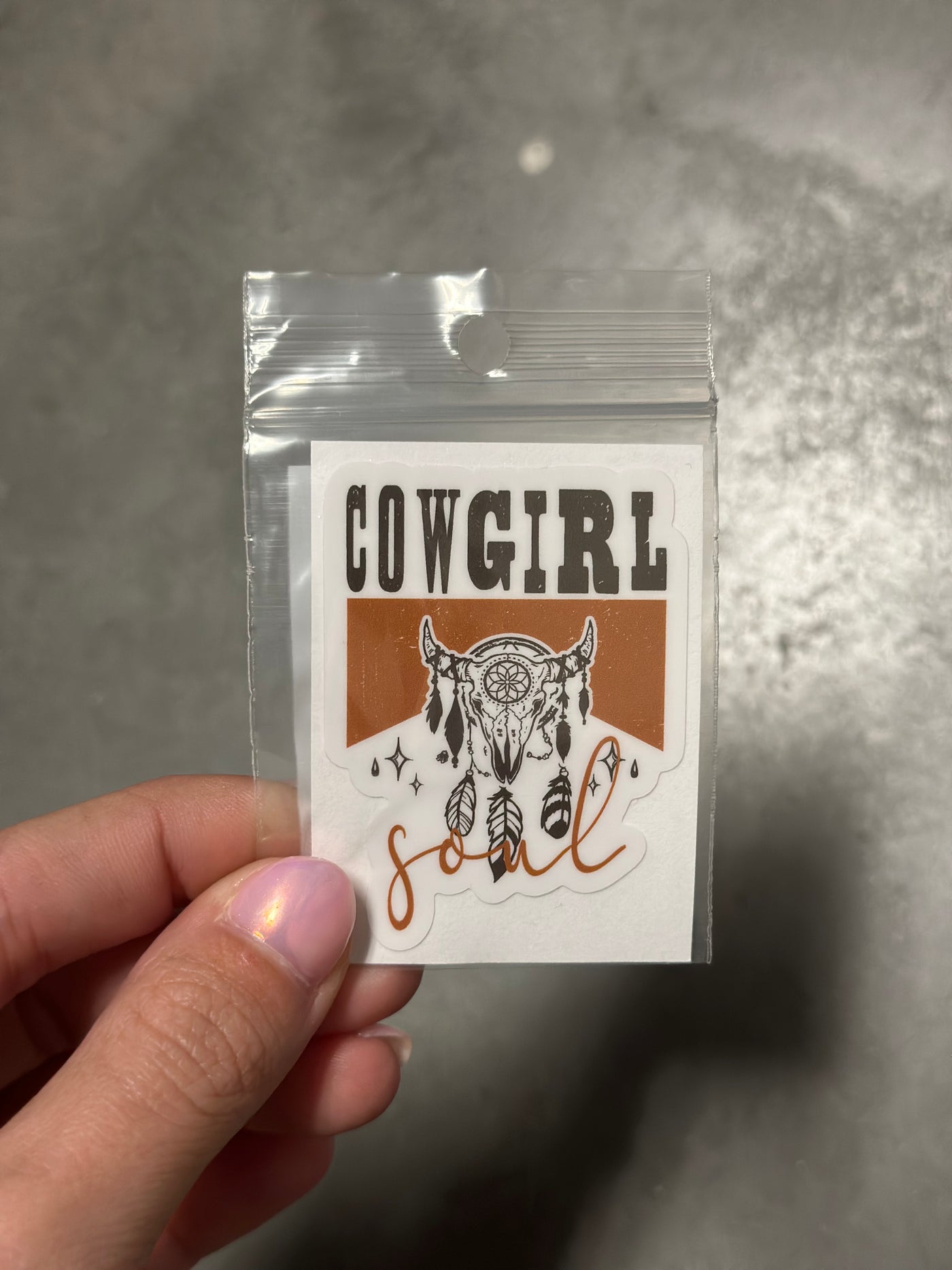 Cowgirl Soul sticker