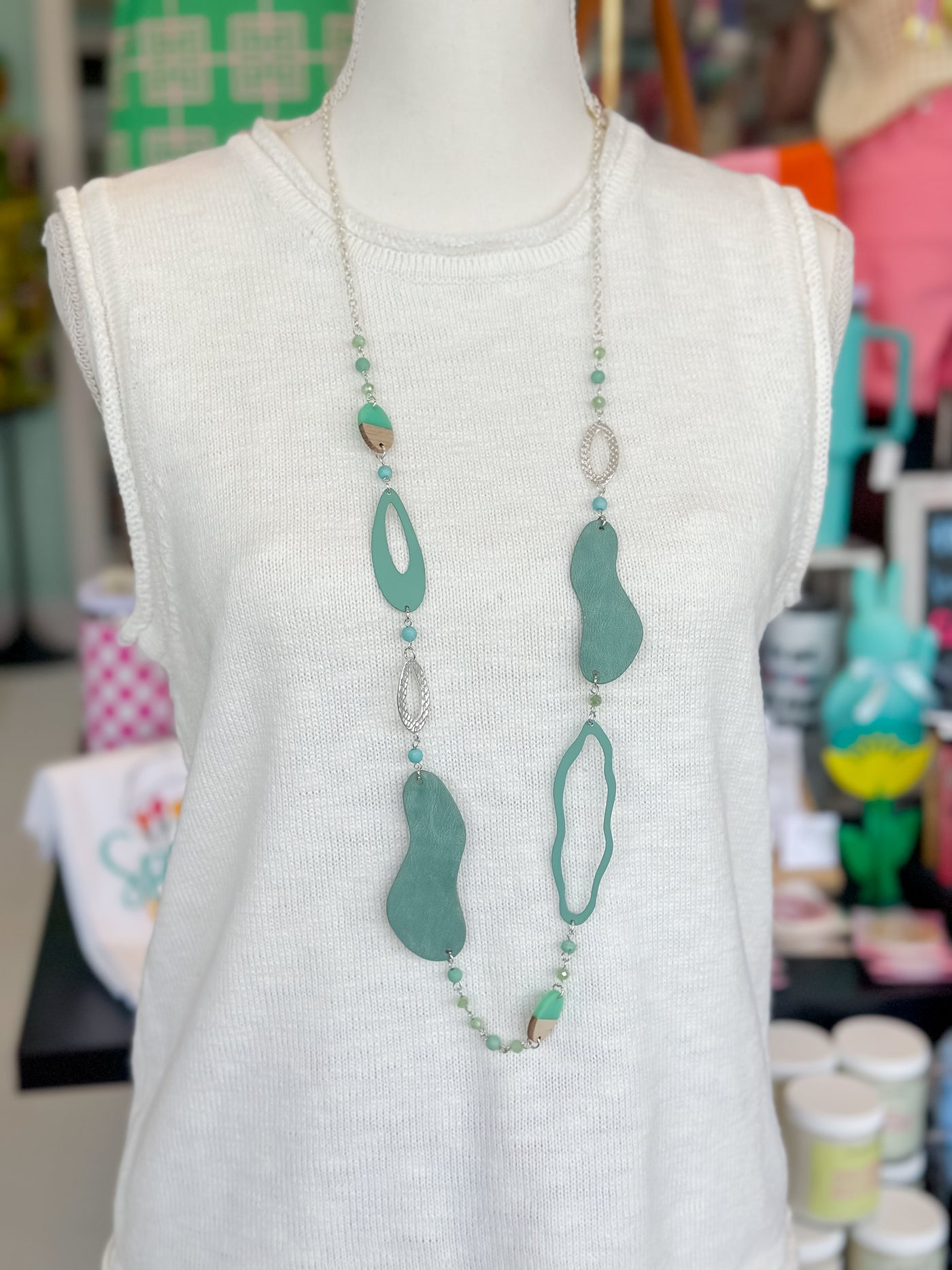 Fabulous Teal Necklace