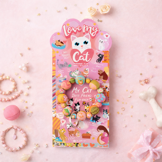 Love My Cat Wrist Keychain