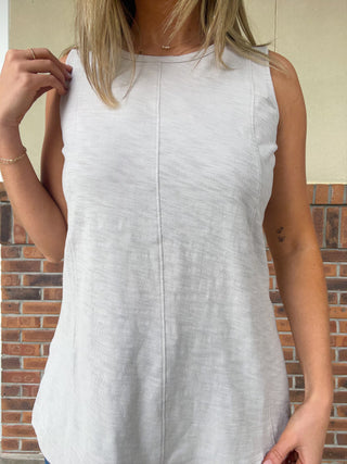 Escape by Habitat Cotton Slub Seamed Tank
