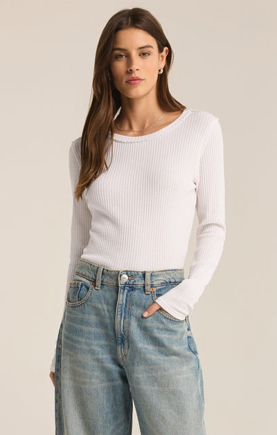 Z Supply Waffle Knit Top