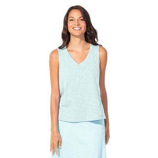Escape by Habitat Cotton Slub V-Neck Tank