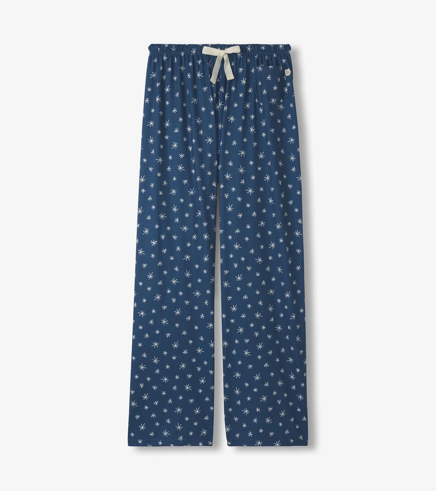 Capelton Road PJ Pants In A Bag - Blue Snowflakes