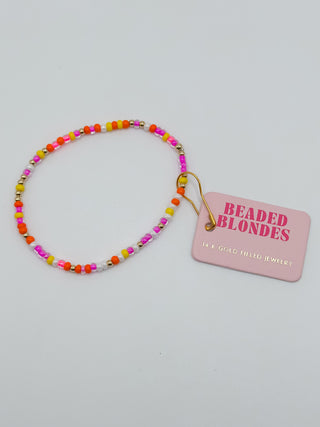 Beaded Blondes Sunburst Sprinkle Bracelet