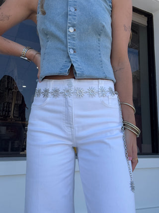 Sun Charm Chain Belts