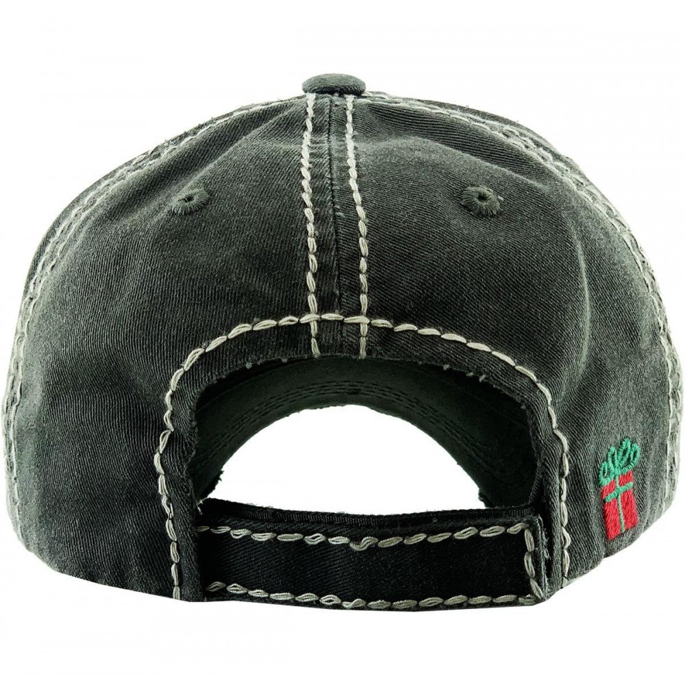 Merry Christmas Y'all! Vintage Distressed Baseball Cap