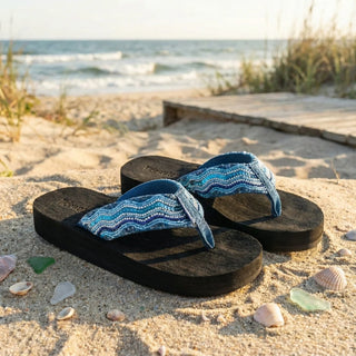 Tropical Waves Flip Flops