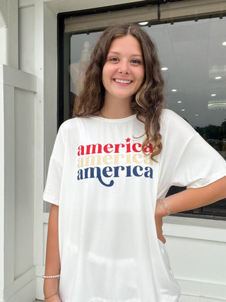 America Graphic Tee