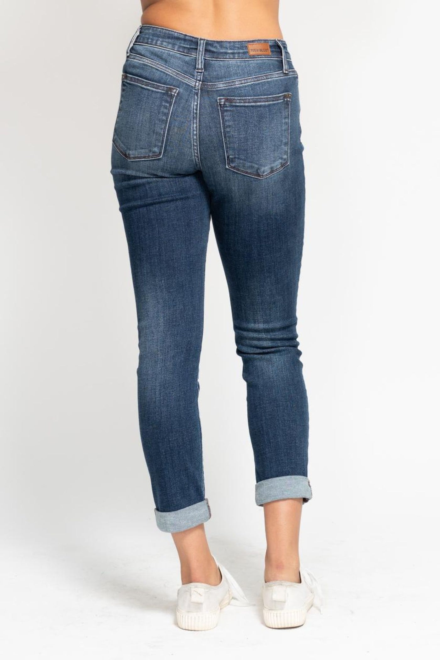 Judy Blue Cuffed Slim Fit Jean