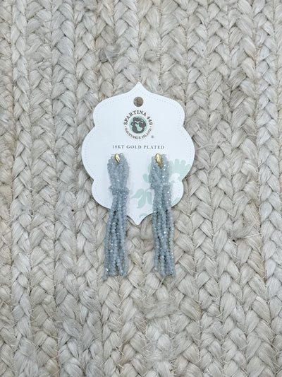 Spartina Twisted Tassel Earrings Silver